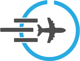 Airport transfers UK mobile logo